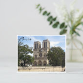 Carte Postale Notre Dame Paris (Debout devant)