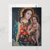 CARTE POSTALE NOTRE DAME RÉFUGE DES CHANTEURS (Devant / Derrière)