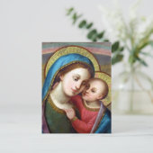 CARTE POSTALE NOTRE DAME RÉFUGE DES CHANTEURS (Debout devant)