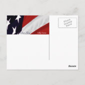 Carte Postale Notre drapeau (Dos)