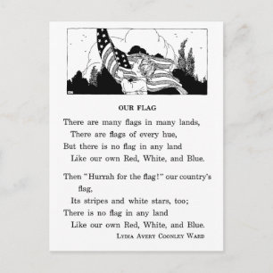 Carte Postale Notre drapeau