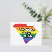 Carte Postale Notre état de notre fierté | Caroline du Sud (Debout devant)