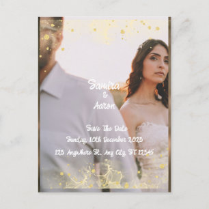 Carte Postale Notre Forever Commence : Le Mariage de
