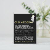 Carte Postale Notre Mariage (Debout devant)