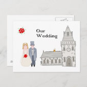 Carte Postale Notre Mariage (Devant / Derrière)