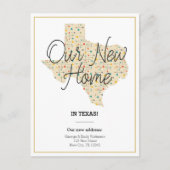 Carte Postale Notre Nouveau Chez-Soi - Annonce de Déménagement a (Devant)