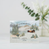 Carte Postale Notre nouveau cou du Faire-part de déplacement des (Debout devant)