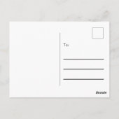 Carte Postale Notre Nouvelle Adresse Annonce de déménagement bla (Dos)