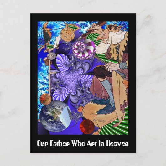 Carte Postale Notre Père Qui Est Au Ciel (Devant)