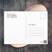 Carte Postale Notre petit Golfer Blue Panier Casquette Golf Enfa