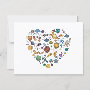 Carte Postale Notre planète système solaire, Science Education S