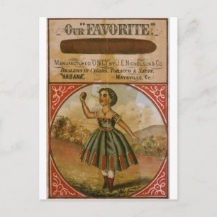 Carte Postale Notre tabac Vintage préféré