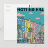 Carte Postale Notting Hill Londres (Devant / Derrière)