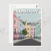 Carte Postale Notting Hill Londres (Devant / Derrière)