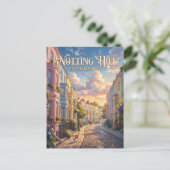 Carte Postale Notting Hill Royaume-Uni (Debout devant)