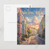 Carte Postale Notting Hill Royaume-Uni (Devant / Derrière)