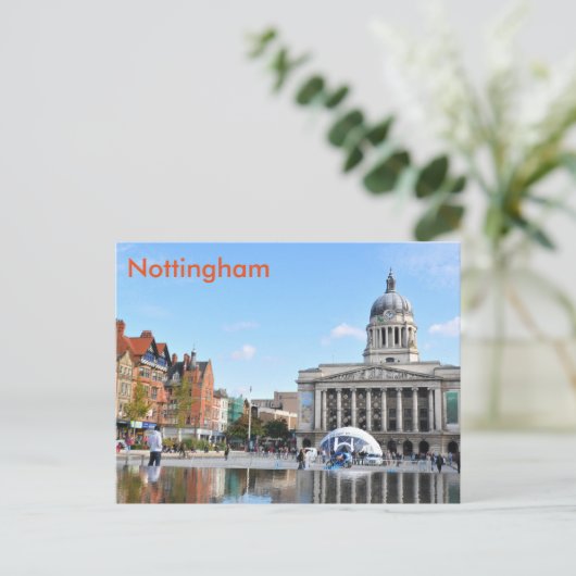 Carte Postale Nottingham (Debout devant)