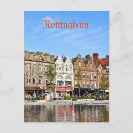 Carte Postale Nottingham (Devant)