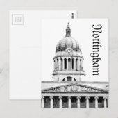 Carte Postale Nottingham (Devant / Derrière)