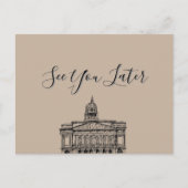 Carte postale Nottingham Tone Sketch (Devant)