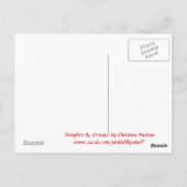 Carte postale 'Noughts & Croix' (Dos)