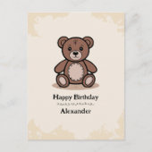 Carte Postale Nounours (Devant)