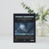 Carte Postale Nounours dans l'espace (Debout devant)