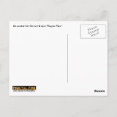 Carte Postale Nounours dans l'espace (Dos)