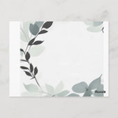 Carte Postale Nounours Ours en Peluche Merci (Dos)