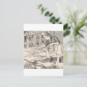 Carte Postale Nourrir Les Canards (Debout devant)