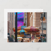 Carte Postale nourriture de rue (Devant / Derrière)