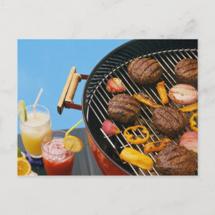 Carte Postale Nourriture grillée