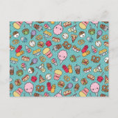 Carte Postale Nourriture malsaine (Devant)