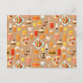 Carte Postale Nourriture rapide (Devant)