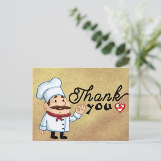 Carte Postale Nourriture savoureuse (Debout devant)