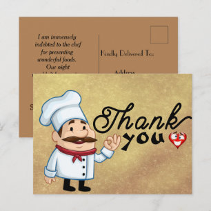 Carte Postale Nourriture savoureuse