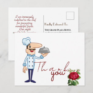Carte Postale Nourriture savoureuse