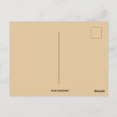 Carte Postale Nourriture vintage de lapin à Pâques (Dos)