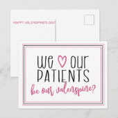 Carte Postale Nous aimons nos patients, chiropratique (Devant / Derrière)