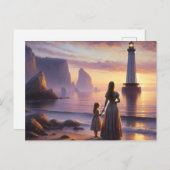 Carte Postale Nous attendons (Devant / Derrière)