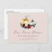 Carte Postale Nous avons déménagé grâces faire-part en mouvement (Devant / Derrière)