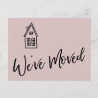 Nous Avons Déménagé Little House Dessin Rose Pouss