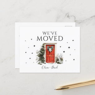 Carte Postale Nous Avons Déménagé Une Nouvelle Adresse Holiday F
