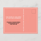 Carte Postale Nous Avons Déplacé Des Portes De Corail Rustiques  (Dos)