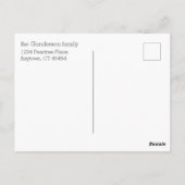 Carte Postale Nous avons déplacé la vache à Barnyard (Dos)