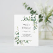 Carte Postale Nous avons déplacé la verdure Faire-part (Debout devant)