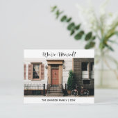 Carte Postale Nous avons déplacé le changement d'adresse Faire-p (Debout devant)