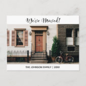 Carte Postale Nous avons déplacé le changement d'adresse Faire-p (Devant)