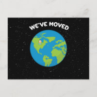 Nous avons déplacé l'emplacement Pin Planet Terre