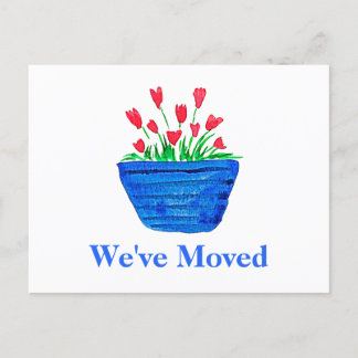 Carte Postale Nous avons déplacé Plante de chauffage domestique